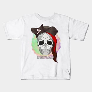 Knightenator Rainbow Skull Kids T-Shirt